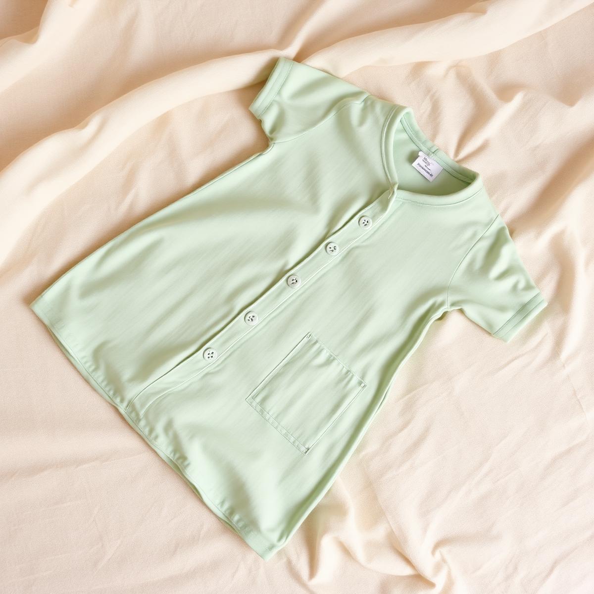 Der Schlafschlüssel Babyschlafsack in Salbeigrün